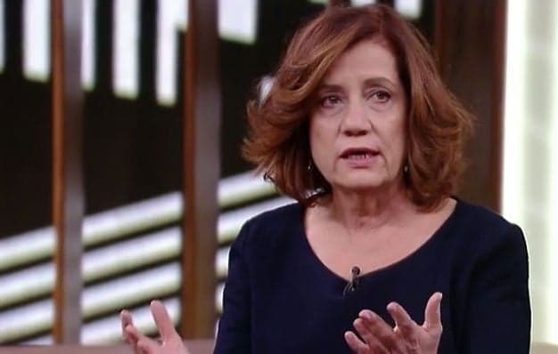 Miriam Leitão, jornalista da Globo, responde a processo na Justiça (Reprodução: GloboNews)