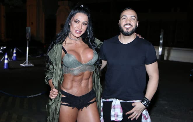 Famosos vão para festa de Nego do Borel (Foto: Agência News)
