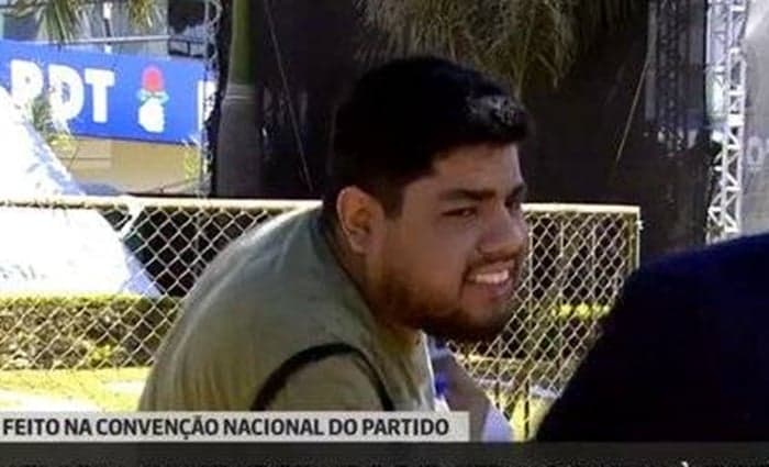 Manifestante invade link ao vivo da Globo e empurra repórter para disparar: "Globo golpista"