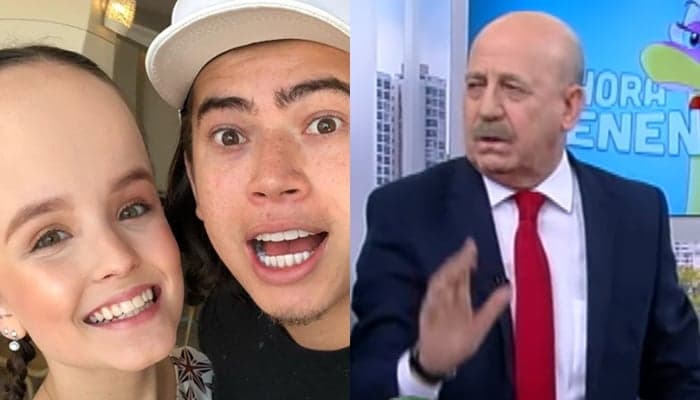 Jornalista da Record sai em defesa de Larissa Manoela e detona Whindersson Nunes após 'testa gigante' em foto: "Brincadeira de mau gosto"