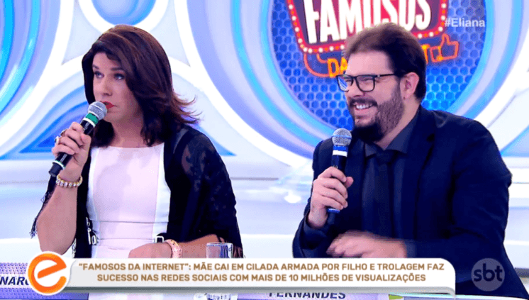 Após polêmica de racismo, humorista do programa Eliana é "dispensado" do SBT