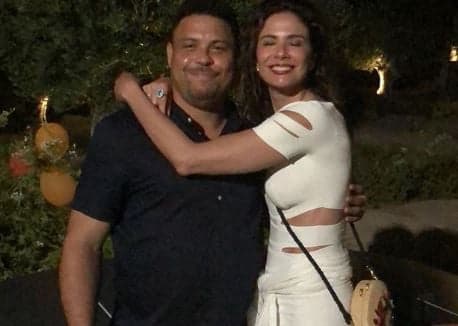 Apresentadora se encontro com Ronaldo (Foto: Reprodução/Instagram) Apresentadora se encontro com Ronaldo (Foto: Reprodução/Instagram)