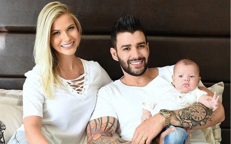 Gusttavo Lima se emociona com nascimento do segundo filho e encanta a web