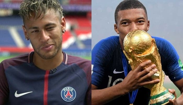 Neymar faz brincadeira com Mbappé e gera revolta na família do jogador