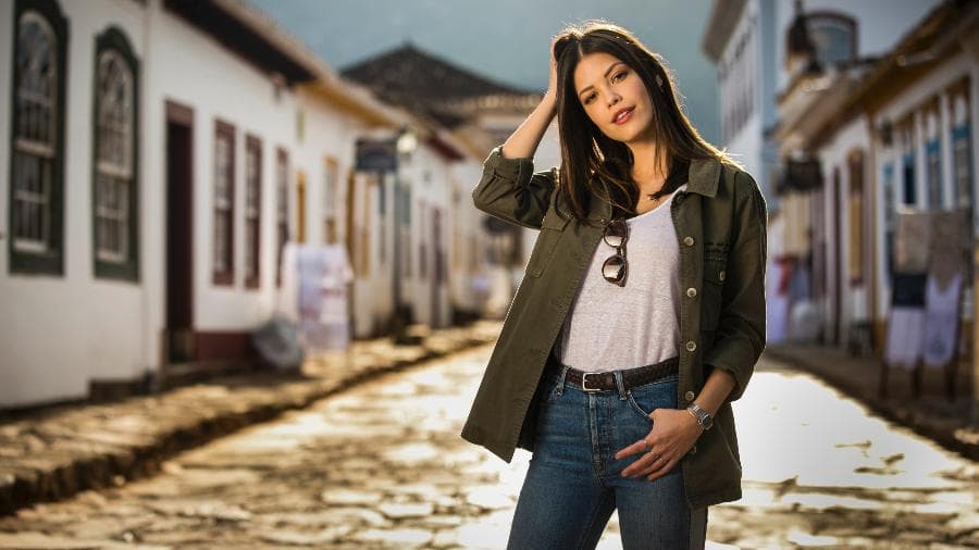 Vitória Strada em Espelho da Vida (Foto: João Miguel Jr/ Globo)