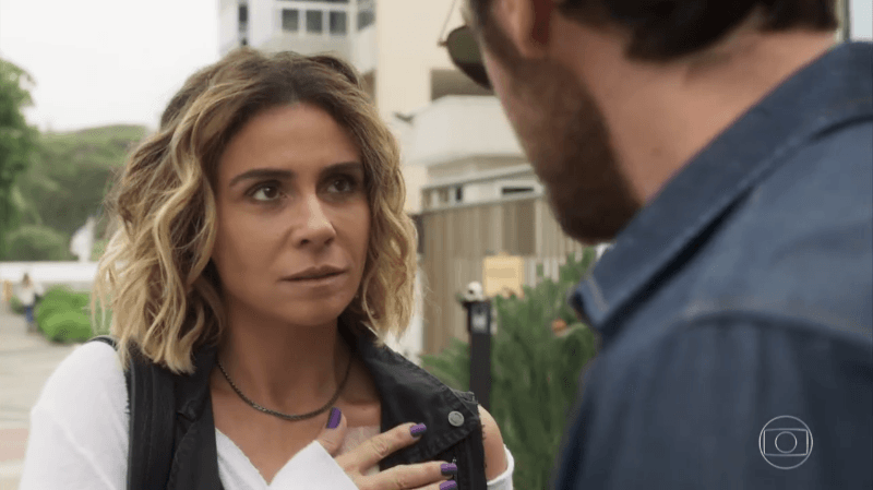 Luzia (Giovanna Antonelli) e Beto (Emilio Dantas) em cena de Segundo Sol (Foto: Reprodução/Globo)