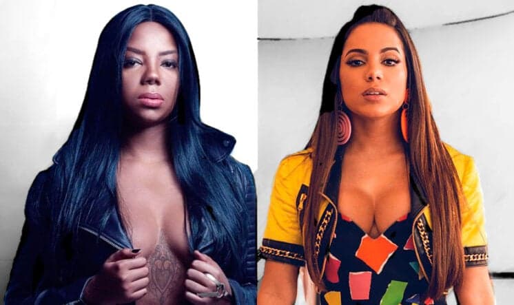 Após desentendimentos, Anitta e Ludmilla se enfrentarão em duelo em cima do palco