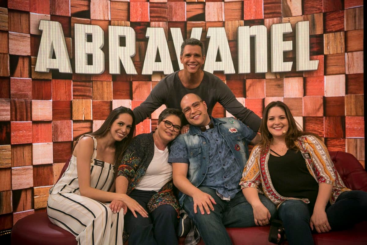 Família Abravanel no Tamanho Família (Foto: Reprodução)