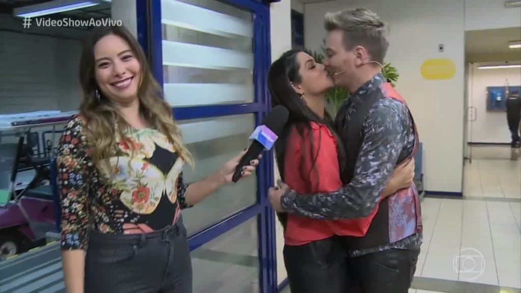 Thais Fersoza no Vídeo Show (Foto: Reprodução) Thais Fersoza no Vídeo Show (Foto: Reprodução)