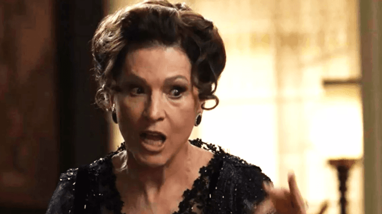 Orgulho e Paixão: Lady Margareth enlouquece e deixa Dacy e Elisabeta chocados