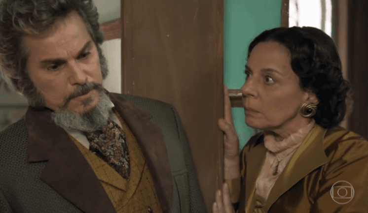 O Tempo Não Para: Dom Sabino é pego traindo e Agustina toma atitude surpreendente