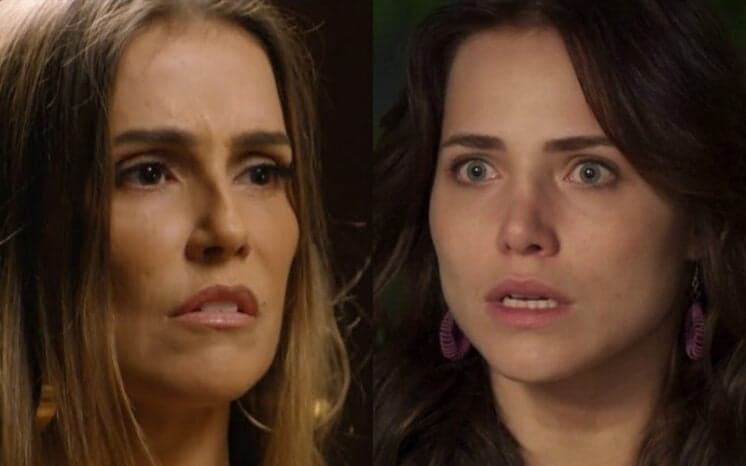 Segundo Sol: Com sangue nos olhos, Karola tenta esquartejar Rosa com uma tesoura