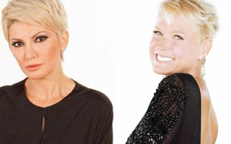 Antonia Fontenelle vai ao SBT e é confundida com Xuxa