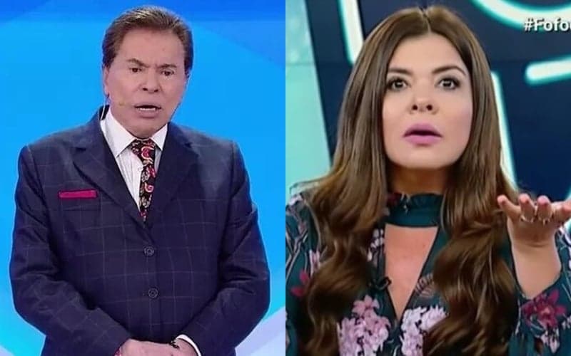 Silvio Santos e Mara Maravilha (Foto: Reprodução) Silvio Santos e Mara Maravilha (Foto: Reprodução)