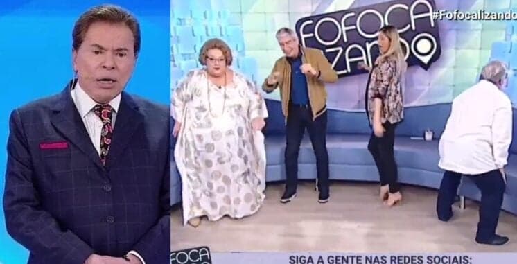 Silvio Santos acaba com a festa dos apresentadores do Fofocalizando e anuncia nova decisão