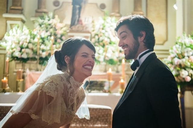 Globo levou três dias para gravar casamento de Ema e Ernesto em Orgulho e Paixão