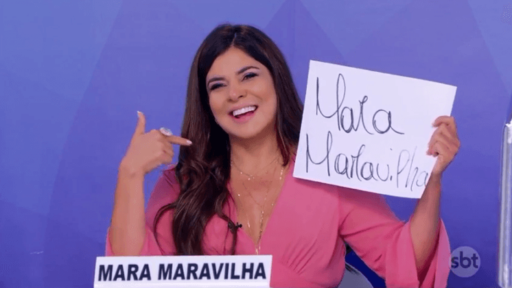 Mara Maravilha surge no SBT e revela seu destino na emissora