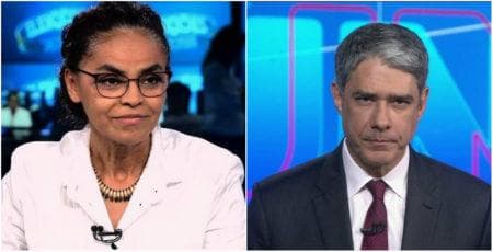 Em Jornal Nacional, Marina Silva 'afronta' William Bonner e vira assunto nas redes sociais