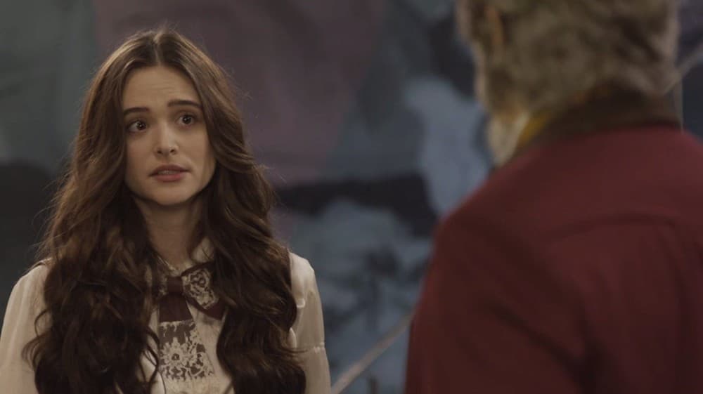 Marocas (Juliana Paiva) em cena de O Tempo Não Para (Foto: Divulgação/Globo)