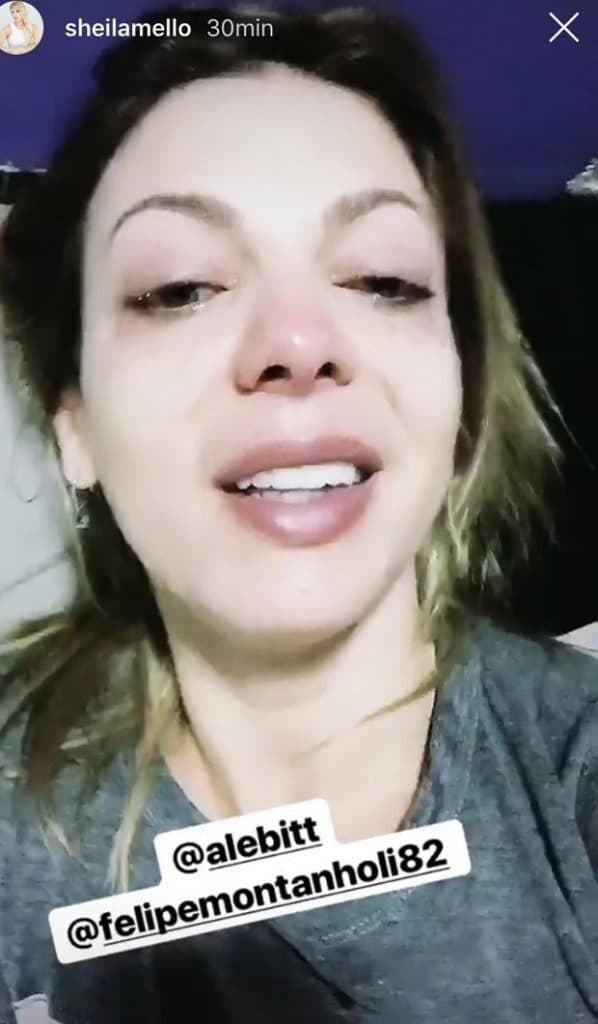 Sheila Mello se revolta com críticas e rebate internauta: "cansada desse povo"