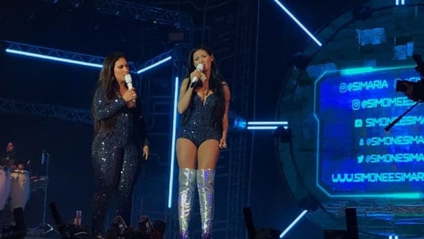 Simaria vai às lágrimas em seu primeiro show no Rio de Janeiro após tratar doença