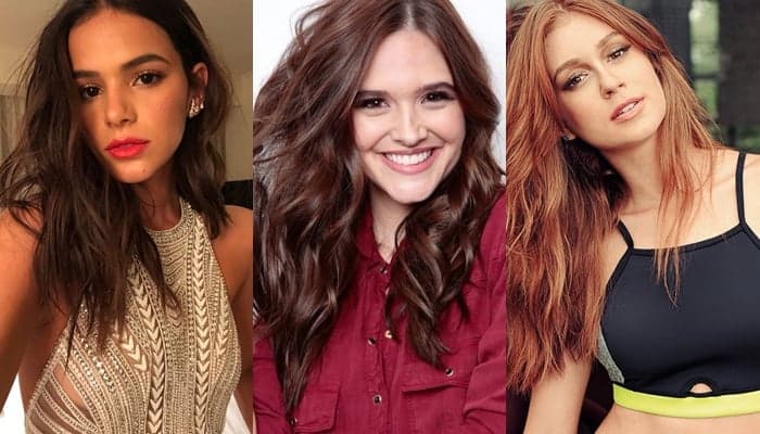 Juliana Paiva abre o jogo sobre rivalidade com Bruna Marquezine e Marina Ruy Barbosa