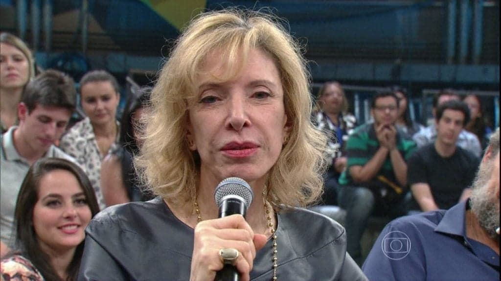 Marília Gabriela no Altas Horas (Foto: Reprodução)