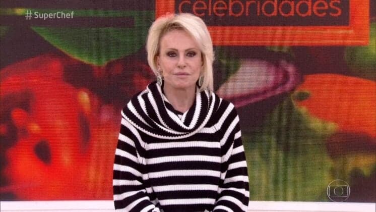 Ana Maria Braga relata a morte do seu amigo e se emociona na Globo