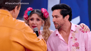 Dani Calabresa no Domingão do Faustão (Foto: Divulgação)