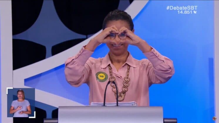 Com os principais candidatos, debate do SBT vira um dos assuntos mais comentados da internet