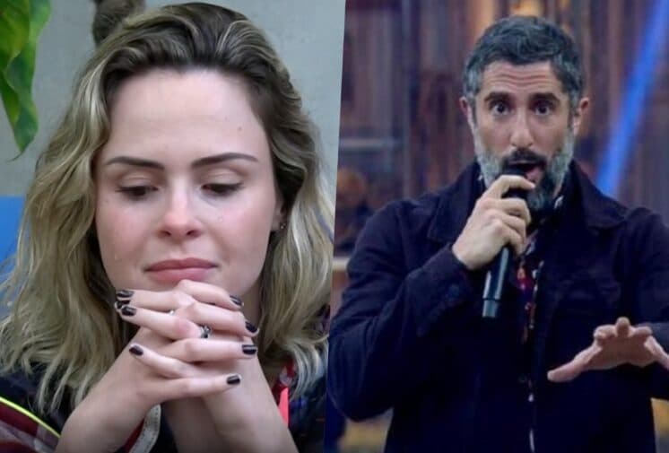 Ana Paula Renault não gosta de brincadeira de Marcos Mion na Fazenda, crítica apresentador ao vivo e chora