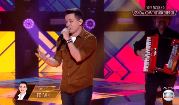 Léo Pain é tido como favorito para vencer o The Voice Brasil