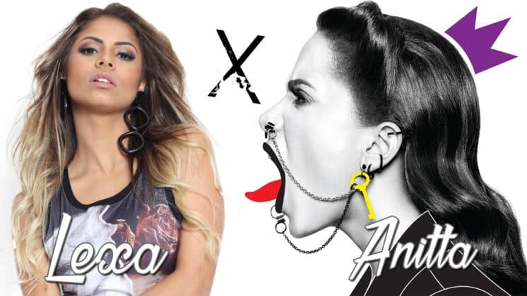 Lexa grava clipe e seguidores apontam semelhanças e referências a clipe de Anitta