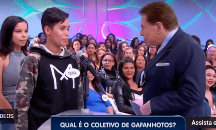 Silvio Santos constrange convidada, chama de homem e a tira de lá: "Vá embora!"