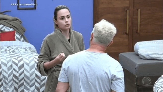 A Fazenda 10: Evandro Santo pede desculpas a Ana Paula após briga e ela manda recado
