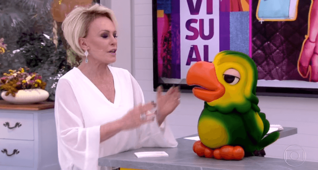 Ana Maria Braga e o Louro José na Globo (Foto: Reprodução) Ana Maria Braga e o Louro José na Globo (Foto: Reprodução)