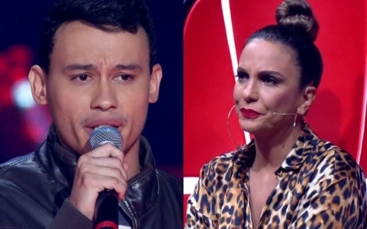 Candidato do The Voice esnoba Ivete Sangalo na Globo e deixa a cantora desapontada