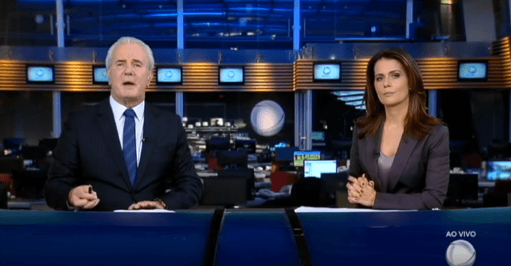 Com demora na estreia do novo cenário, Jornal da Record abandona antigo e recorre à tecnologia