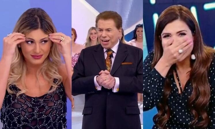 Silvio Santos não entende porque o público gosta de Lívia Andrade e não gosta de Mara Maravilha