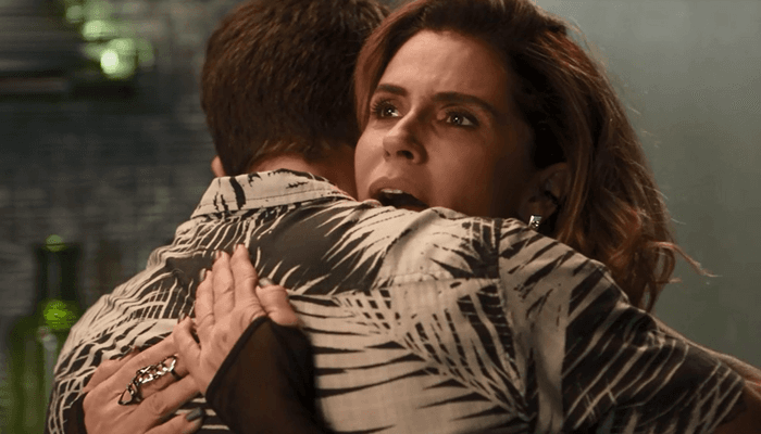 Luzia (Giovanna Antonelli) e Ícaro (Chay Suede) em cena de Segundo Sol (Foto: Divulgação/Globo)
