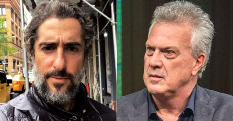 Elogiado como apresentador de A Fazenda, Marcos Mion faz piada com Pedro Bial durante programa ao vivo
