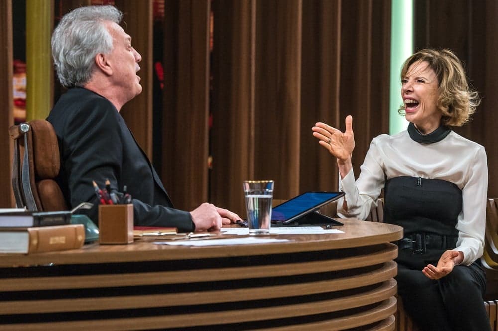 Marília Gabriela esteve no Conversa com Bial (Foto: TV Globo/Fábio Rocha) Marília Gabriela esteve no Conversa com Bial (Foto: TV Globo/Fábio Rocha)