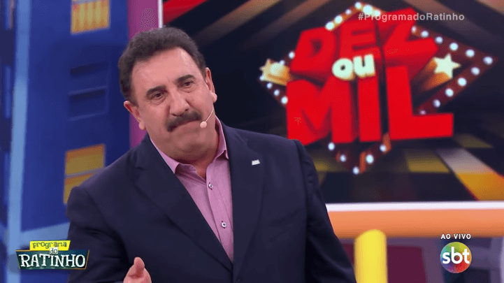 Ratinho comemora 20 anos de SBT: "audiência sempre crescente"