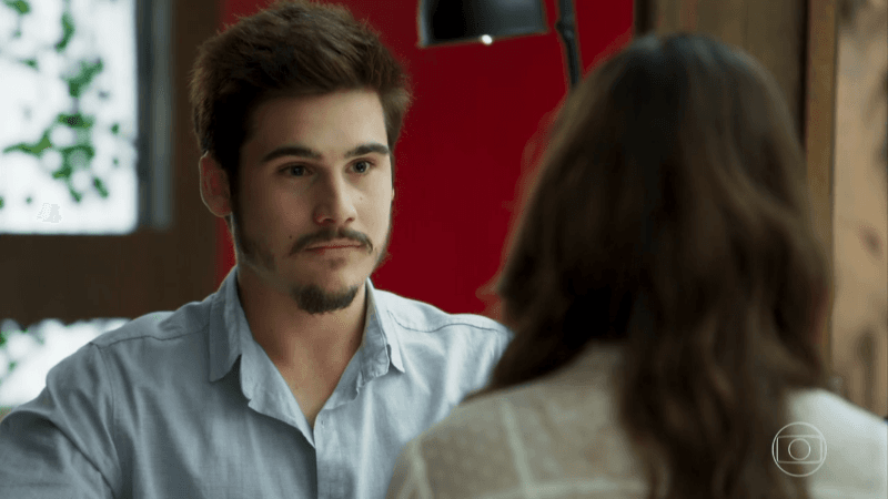 Samuca (Nicolas Prattes) em cena de O Tempo Não Para (Foto: Reprodução/Globo) Samuca (Nicolas Prattes) em cena de O Tempo Não Para (Foto: Reprodução/Globo)