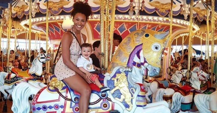 Sheron Menezzes mostra reação de seu filho Benji ao ver fogos pela primeira vez e surpreende