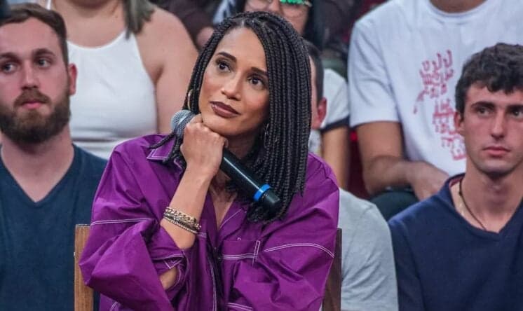 Taís Araújo faz comentário na Globo e deixa platéia do Altas Horas em choque