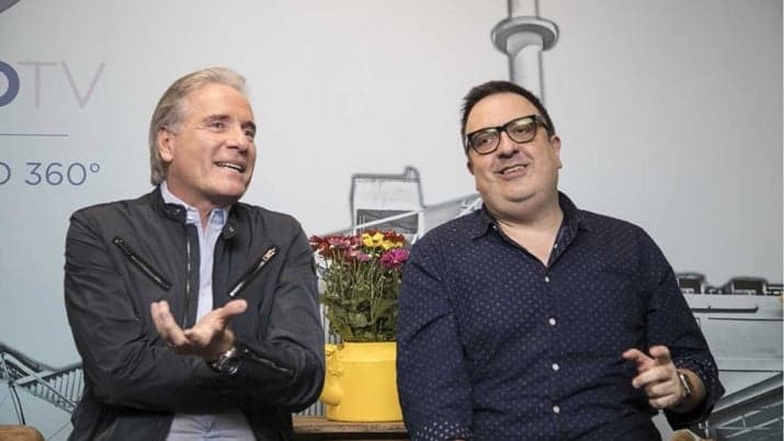 Roberto Justus ao lado do diretor Rodrigo Carelli. (Foto: Divulgação) Roberto Justus ao lado do diretor Rodrigo Carelli. (Foto: Divulgação)