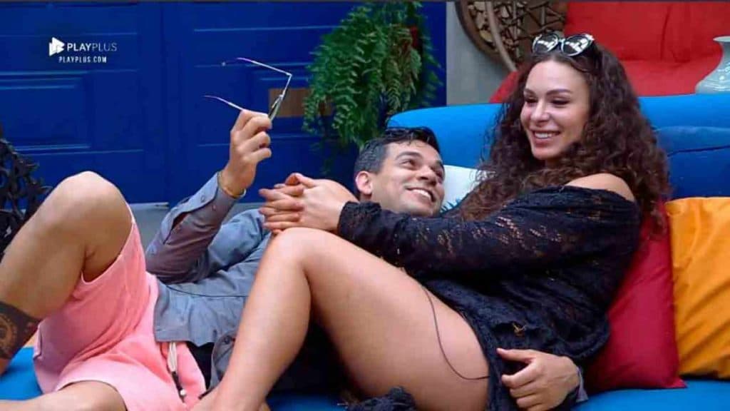 Caique Aguiar e Fernanda Lacerda (Foto: Reprodução) Caique Aguiar e Fernanda Lacerda (Foto: Reprodução)