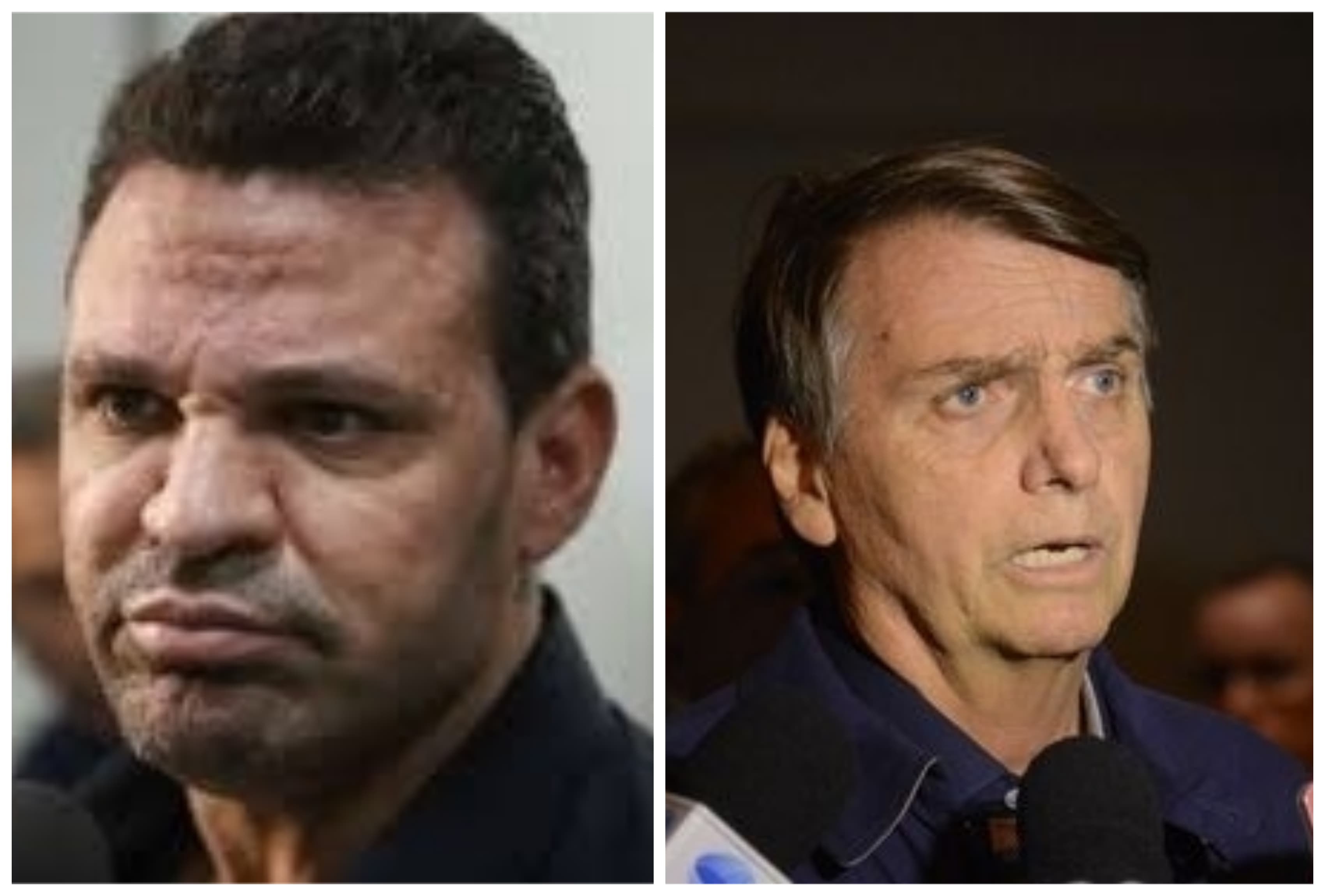Eduardo Costa e Jair Bolsonaro (Foto: Reprodução / Motagem: TV FOCO)