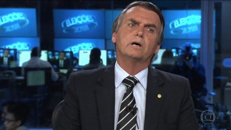Globo quebra o protocolo e faz piada com Bolsonaro, presidente eleito do Brasil